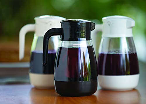Service Ideas SY916AL Syrup Dispenser, 16 oz, Almond/Clear - Image 5