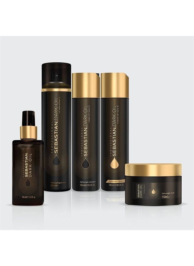 Sebastian - Professional Dark Oil Lightweight Shampoo, Infused With Jojoba & Argan Oil, 8.4 fl oz - Image 1