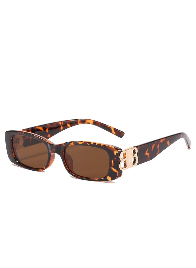 Generic Retro B-Brand Polarized Sunglasses for Men and Women Hawksbill Black Grey Gold Label 