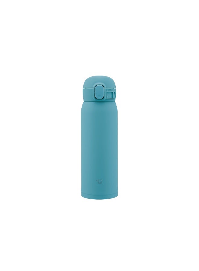 Zojirushi زويوروشي SM-WS48-GM 0.48 لتر كوب سفر معزول بالفولاذ المقاوم للصدأ – مقاوم للتسرب، محمول، خفيف الوزن، يحافظ على المشروبات ساخنة وباردة - Image 1