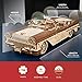 UGEARS Dream Cabriolet VM05 Wooden 3D Puzzles for Adults 3D Wooden Puzzles for Adults Mechanical Model Car Kit Retro 1950s Inspired DIY Craft 3D Puzzle - Image 4