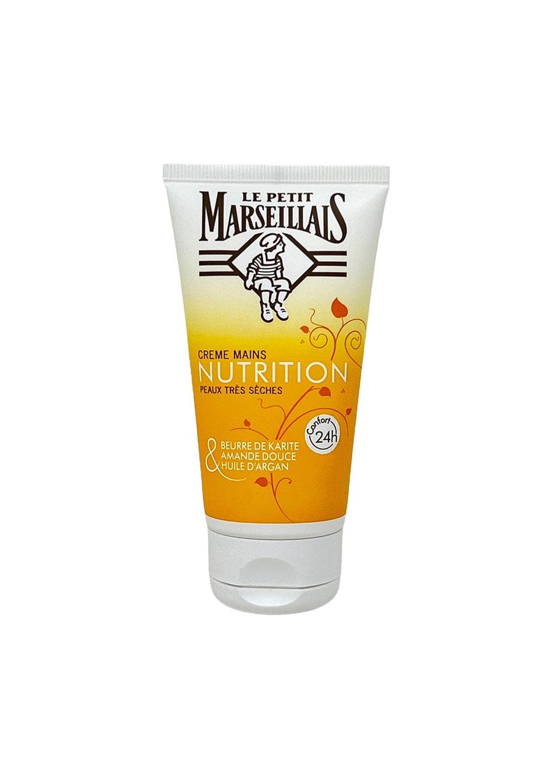 LE PETIT MARSEILLAIS Le Petit Marseillais hand cream with almond and argan oil of 75ml very dry skin by Le Petit Marseillais 