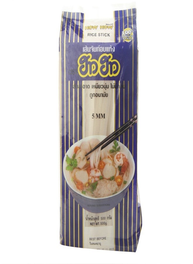 How How Noodles - Rice Sticks 5Mm, 500 Grams Pack, Vegetarian - Image 1