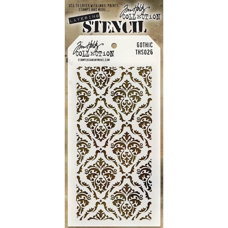 Stampers Anonymous Holiday Knit Tim Holtz Layered Stencil, 4.125-Inch by 8.5-Inch - Image 4