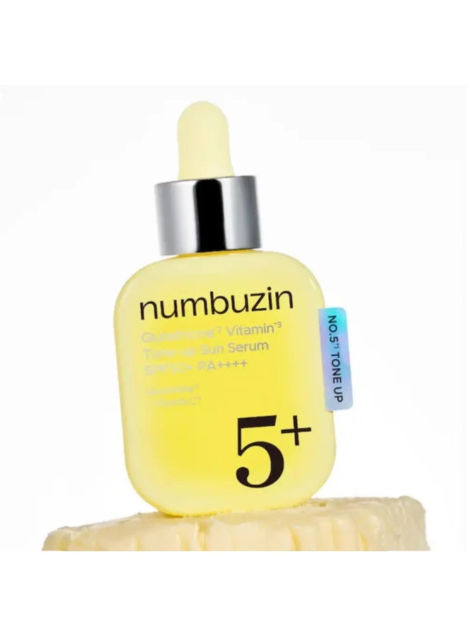 numbuzin سيروم الشمس تون-أب فيتامين غلوتاثيون رقم 5+ - Image 1