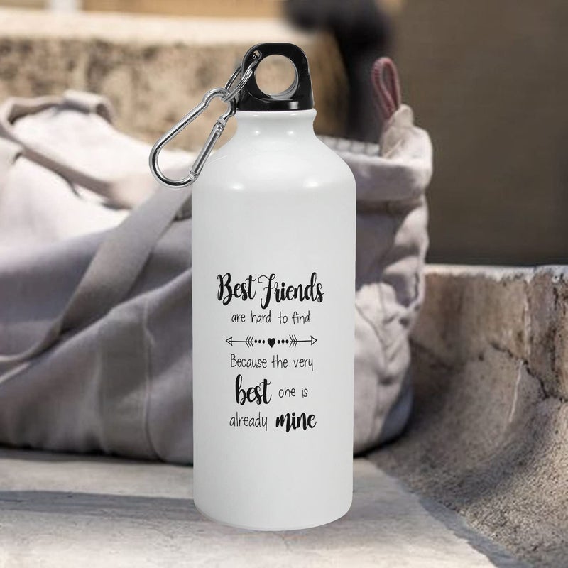 Happu Happu Happy Friendship Day Aluminium Sipper Bottle with 1 Friendship Band Best Friends are Hard to Find Friendship Day Gift Friendship Day Gift for Men Friendship Day Gift for Women 6038600  - Image 4