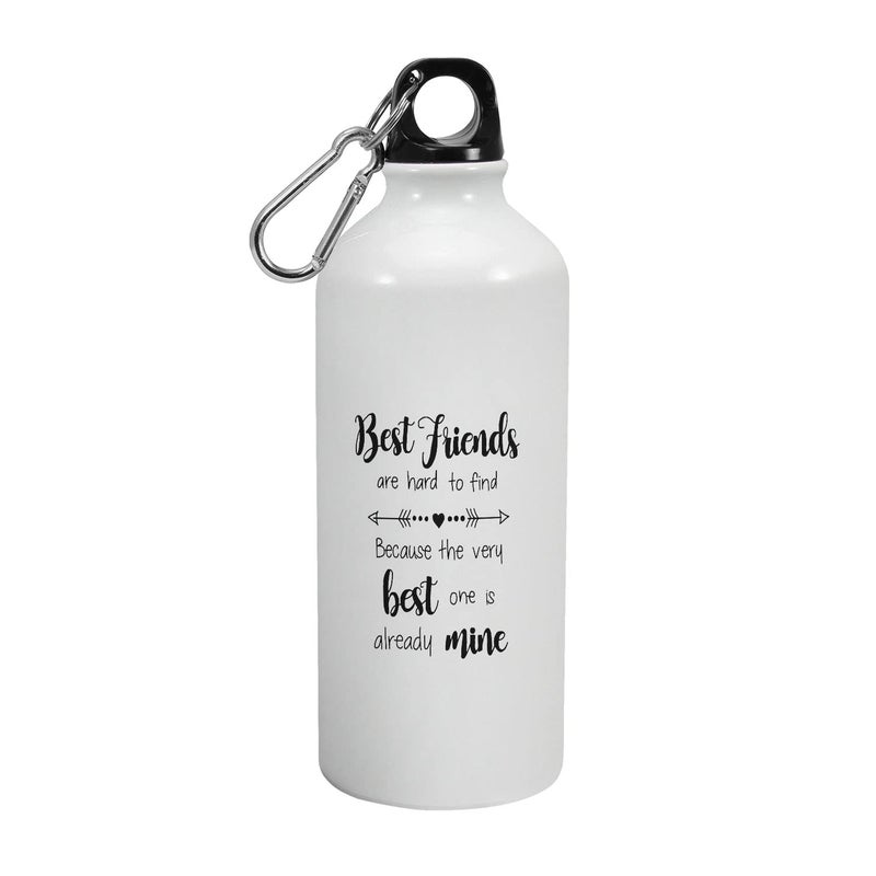 Happu Happu Happy Friendship Day Aluminium Sipper Bottle with 1 Friendship Band Best Friends are Hard to Find Friendship Day Gift Friendship Day Gift for Men Friendship Day Gift for Women 6038600  - Image 2