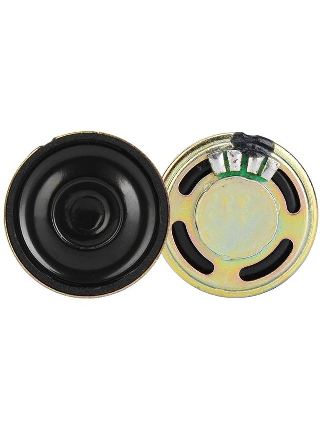 Thoraya 10pcs 27mm 8Ω 0.5W Round Speaker Horn Audio Loudspeaker Repair Parts  - Image 2