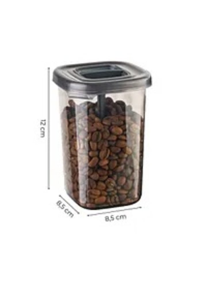 Farika Porselen - 18-Piece Spice Jar Set with Azure Label and Self-Spoon 400ml - Image 1