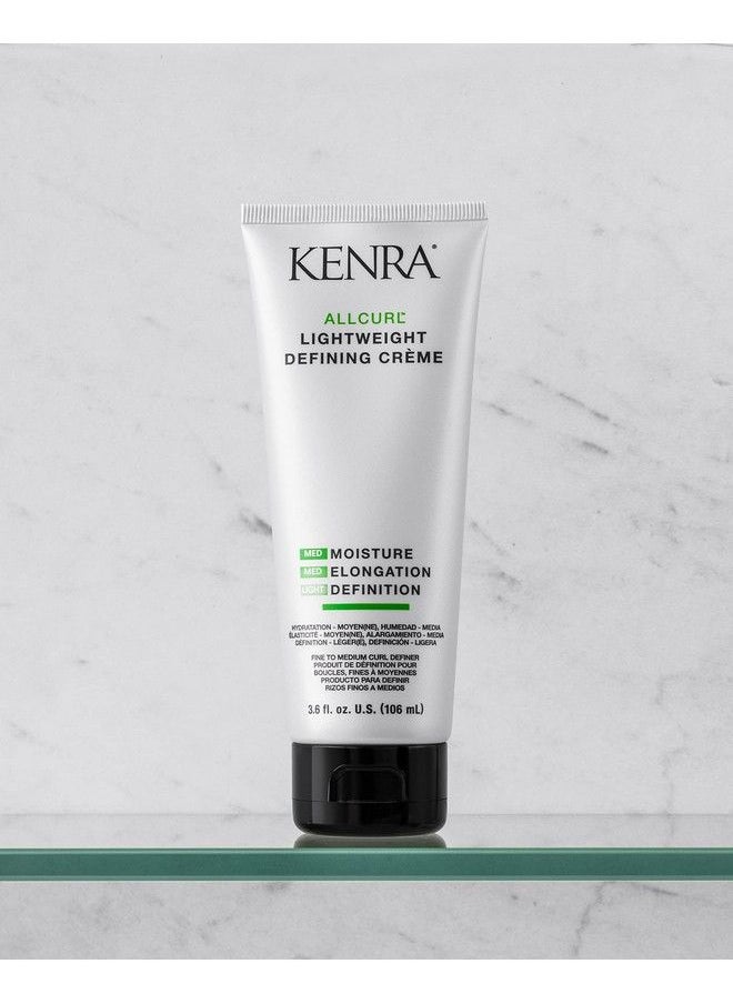 Kenra Professional - Kenra Allcurl Lightweight Defining Crème |Lightweight Curl Definer |Enhances Shine & Manageability |72 Hour Frizz & Humidity Resistance|72 Hour Moisture Retention|Wavy Curly Coily Hair | 3.6 Fl. Oz - Image 1