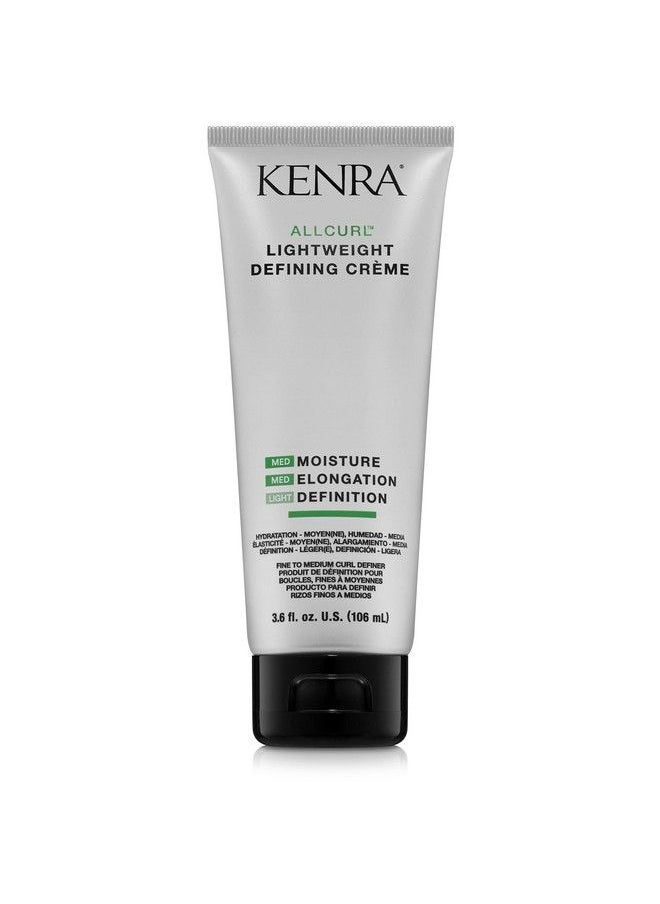 Kenra Professional - Kenra Allcurl Lightweight Defining Crème |Lightweight Curl Definer |Enhances Shine & Manageability |72 Hour Frizz & Humidity Resistance|72 Hour Moisture Retention|Wavy Curly Coily Hair | 3.6 Fl. Oz - Image 1
