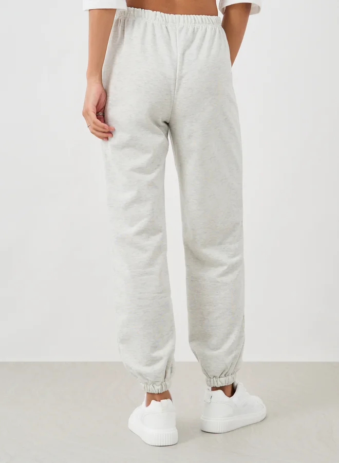 Styli Elasticated Waist Cuffed Joggers