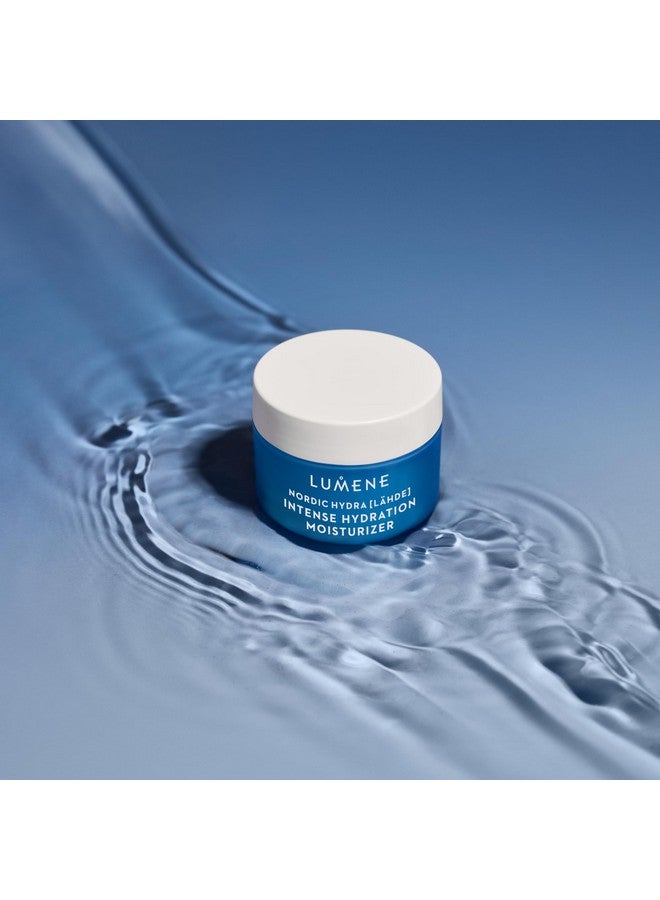 Lumene Nordic Hydra [Lahde] Intense Hydration Moisturizer - Lightweight Plumping Face Cream for Dry Skin - Enriched with Arctic Spring Water + Hyaluronic Acid for Instant Moisture (1.7 oz) - Image 4
