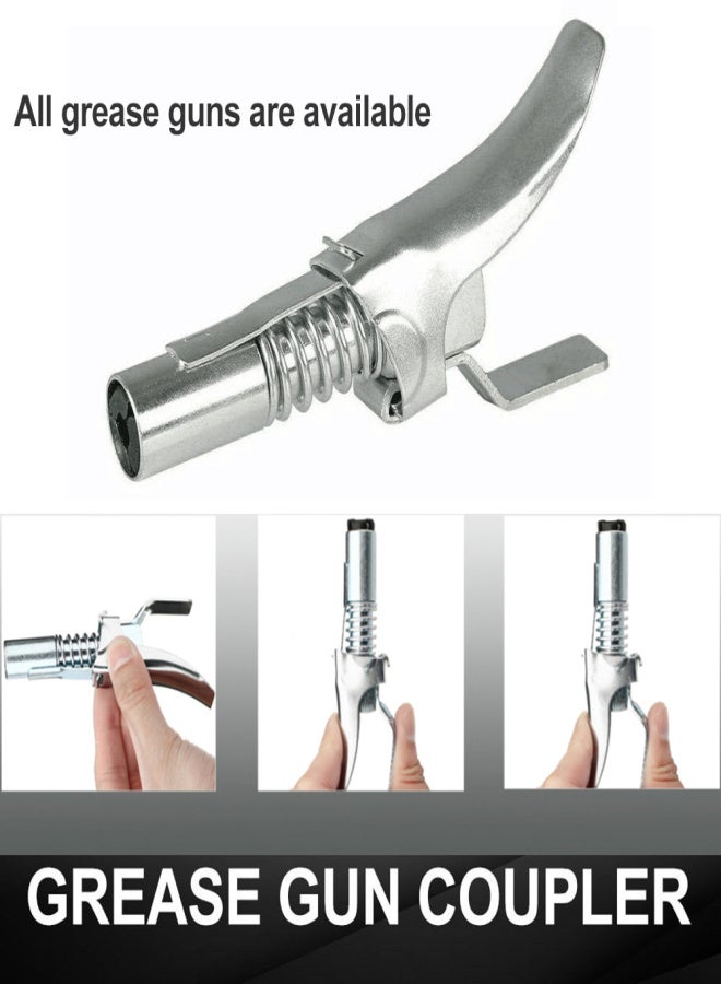 Grease Coupler Lock Pliers High-Pressure Grease Fitting Double Handle Grease Filling Self-Locking Grease Mouth - Image 4
