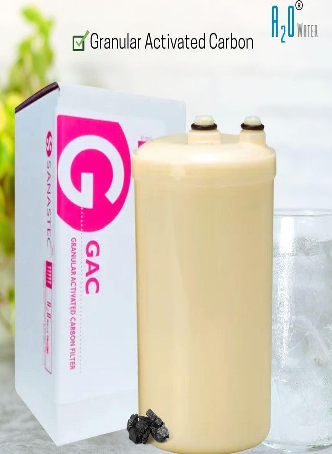 SANASTEC Replacement Alkaline Water Filter HG Type, Granular Activated Carbon Filter for SD501, DX II, Toyo and Impart (HG Type Only), A2O WATER - MADE IN USA (See Image to Identify The Models) - Image 5