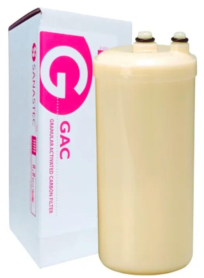 SANASTEC Replacement Alkaline Water Filter HG Type, Granular Activated Carbon Filter for SD501, DX II, Toyo and Impart (HG Type Only), A2O WATER - MADE IN USA (See Image to Identify The Models) - Image 1