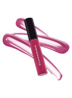 Ruby's Organics Lip Oil Gloss For Women And Girls, All Skin Tones- Moisturizing, Long Lasting, Non Sticky And Non Drying Formula, Glossy Texture, Natural Lip Makeup, Paraben Free - Grapevine, 6.5Ml  - Image 1