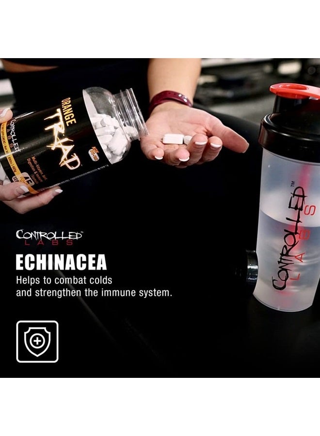 controlled labs Orange Triad Daily Multivitamin, Iron Free Sports Supplement for Workout, Digestion, Immune, and Joints, 45 serv Muscle Building and Recovery Tablets - Image 4