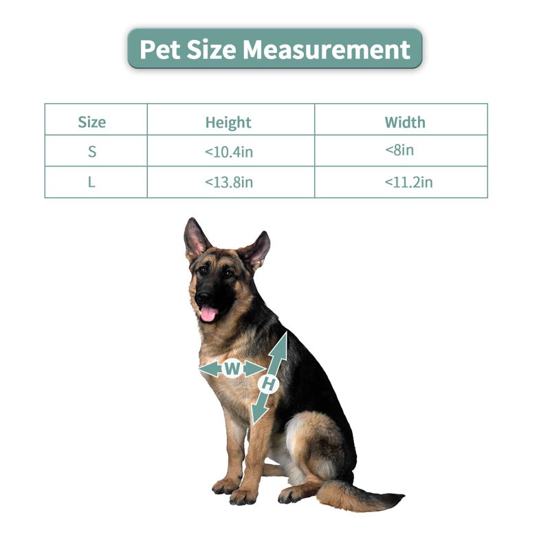 Lessmon Small Doggie Door with Magnetic Locking Panel for Home Security - Durable & Weatherproof Outer Size 13.5x11.1in for Small to Medium Dogs, Cats, Pets. Easy to Install - Image 3