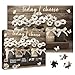 Larkipuzz Religious Flower Bottle Puzzles for Adults 1000 Pieces Inspirational Bible Jesus Floral Jigsaw Puzzle Christian Scripture Catholic Butterfly Vase Daisy Puzzle - Image 2