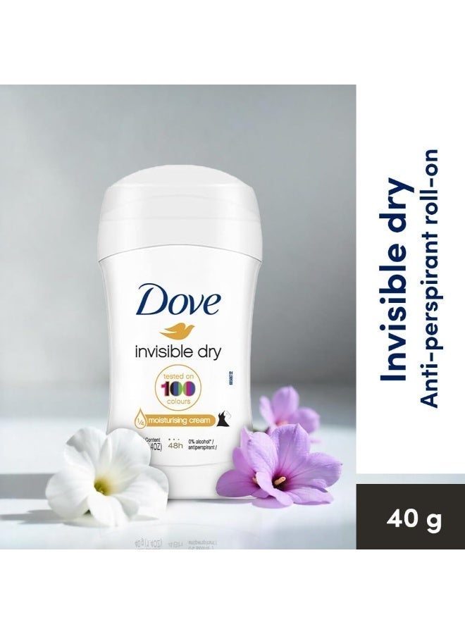 دوف مزيل العرق "دوف إنفيزيبل دراي" (Dove Invisible Dry) - إصبع (ستيك) - 40 مل - Image 4