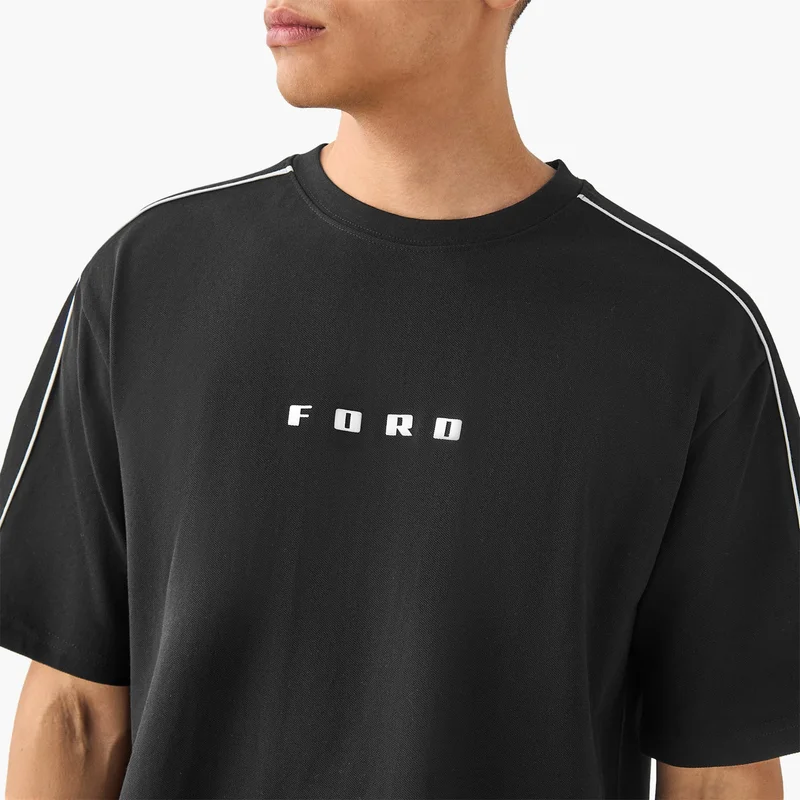 SP Characters Contrast Piping Detail T-shirt