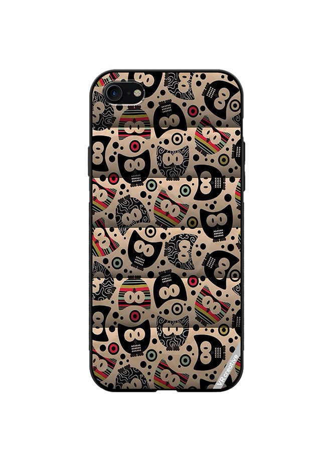 VR CREATIVE Protective Case Cover For Apple iPhone SE (2022) Mix Cartoons Design Multicolour - Image 1