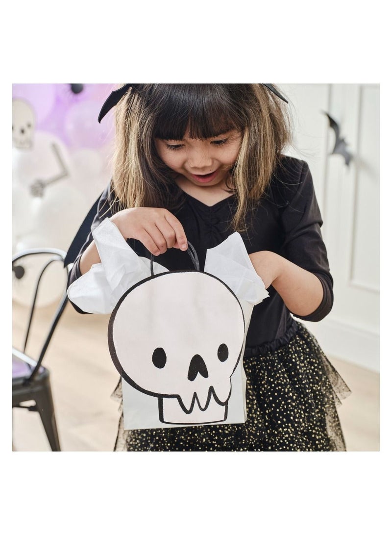 Ginger Ray Party Bag - Skull - Paper - Image 2