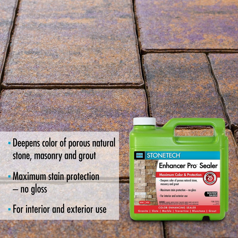 STONETECH Enhancer Pro Sealer, 1 Gallon (3.8L) Bottle - Image 3