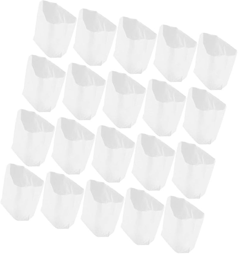 90 قطعة من أكياس القمامة ذات الشبكة الدقيقة، أكياس سميكة يمكن التخلص منها لأكياس صناديق القمامة الواقفة - Image 2