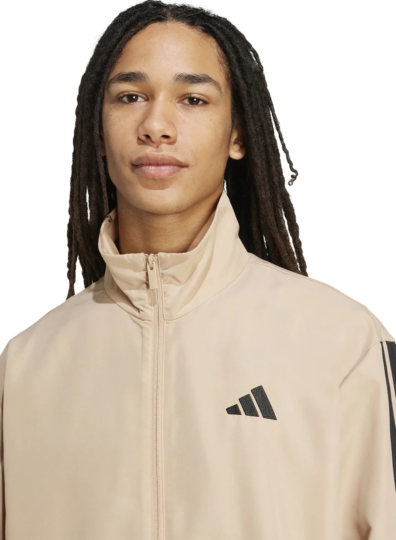 adidas بدلة رياضية منسوجة بثلاث خطوط
