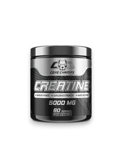 CORE CHAMPS Creatine 5000mg, 300gm, 60 Servings  - Image 1