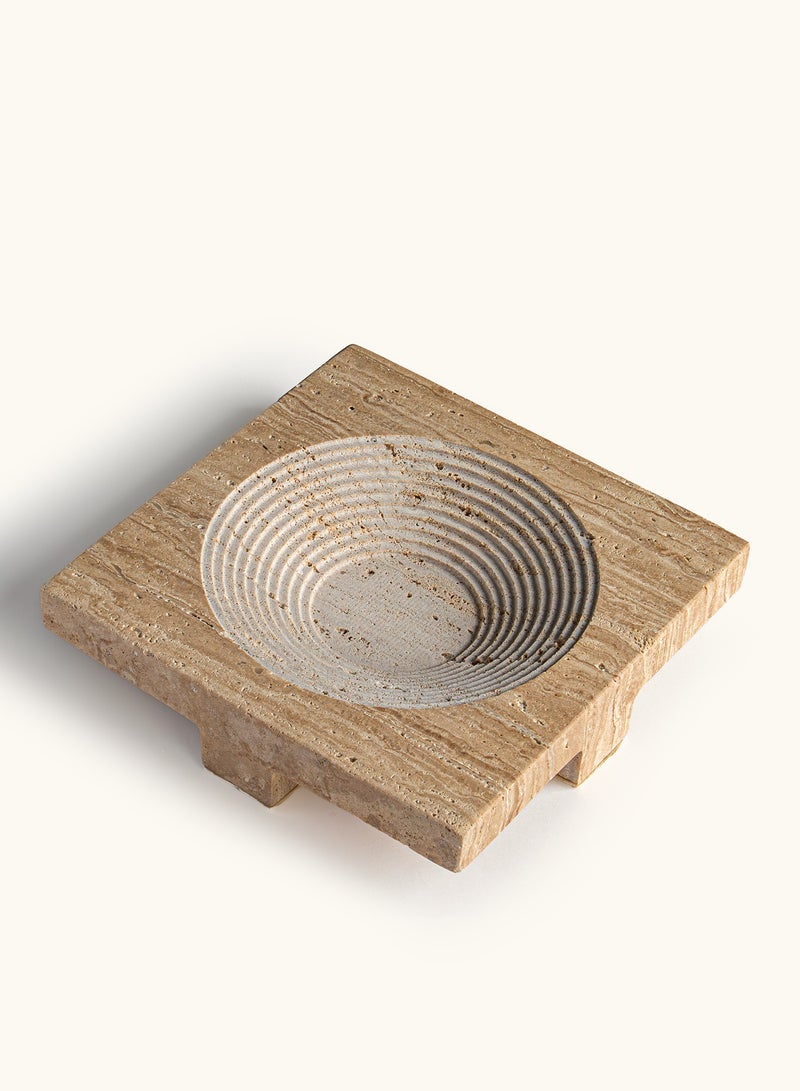 touche déco Roman Travertine Bowl (Squared) - Image 3