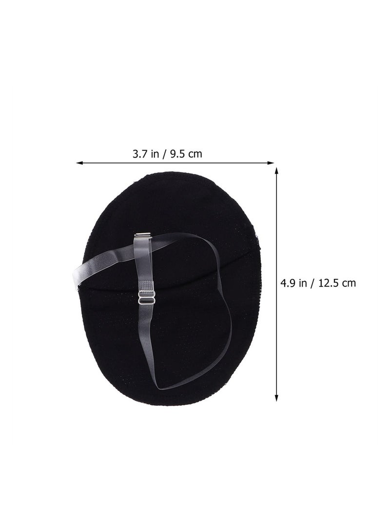 Excefore Underarm Sweat Guard Pads 1 Pair Breathable Armpit Sweat Pad with Shoulder Strap Reusable and Washable Sweat Protectors Shield Absorbing Armpit Guards for Men and Women - Image 4