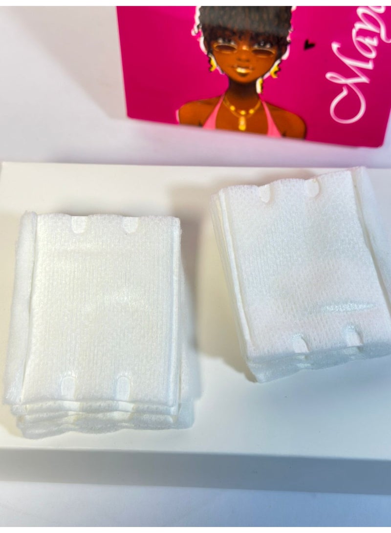 Cotton Pads Double Side Soft Face Nail Makeup Remover Pad Daily Facial Skin Care 100PCS - Image 4