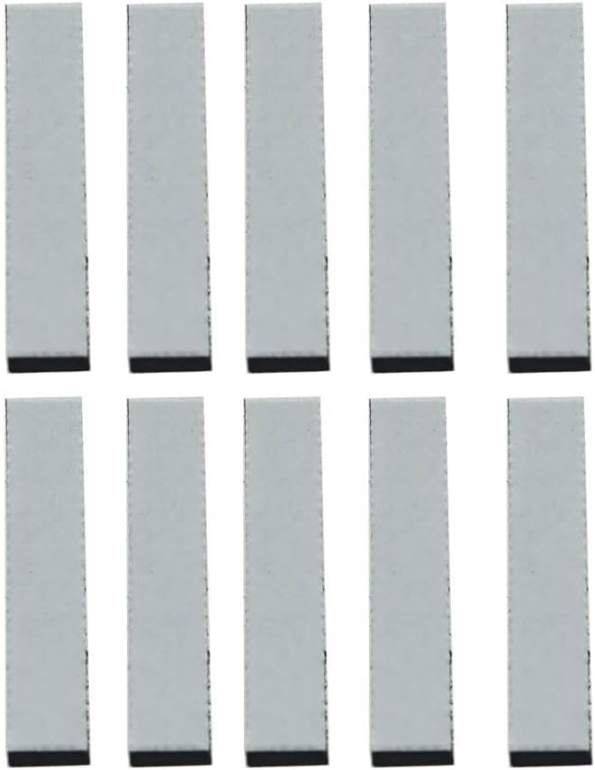 KAISH 10-Pack 60x12x7mm Guitar Bass Pickup Mounting Pad Cushions Pickup Height Foam for Strat/Tele Pickups - Image 4