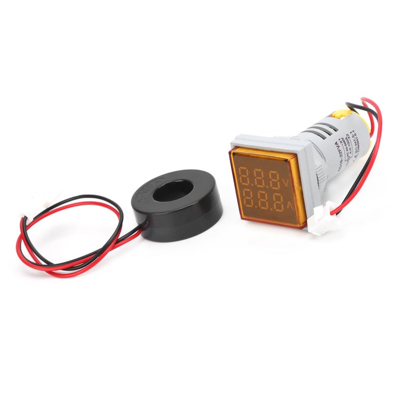 AD16‑22FVA 2in 1 Voltmeter Ammeter Voltage Current Meter Tester Measuring IndicatorGreen - Image 5