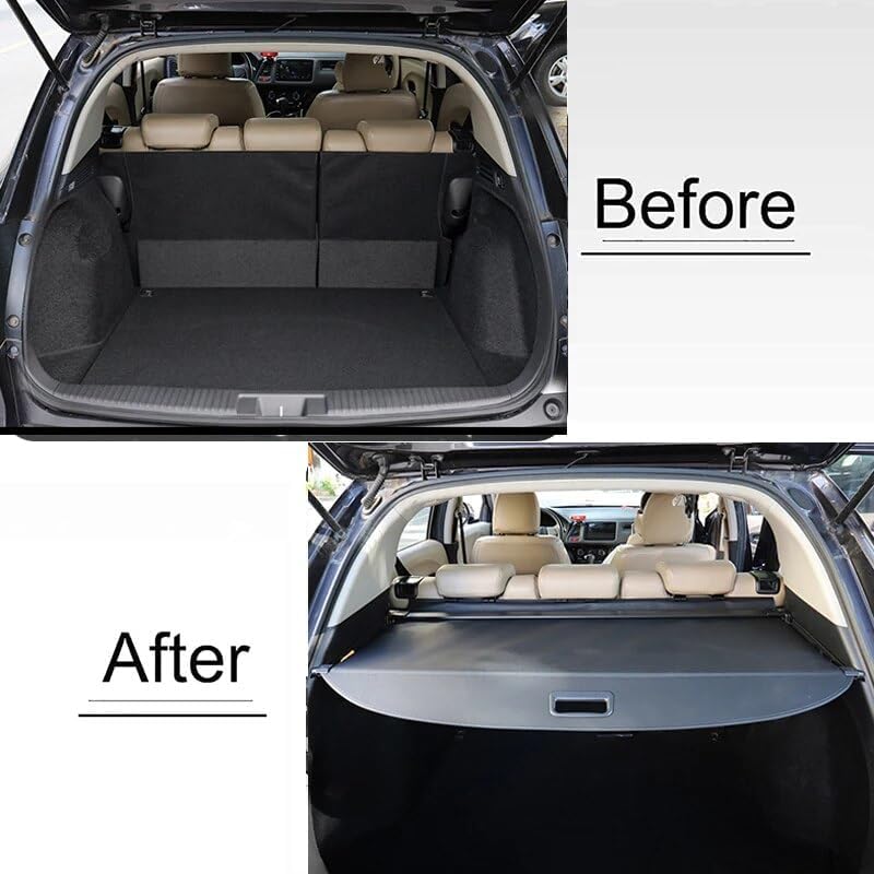 DEMULAX Retractable Trunk Cargo Cover for HR-V 2014-2021 - Image 4