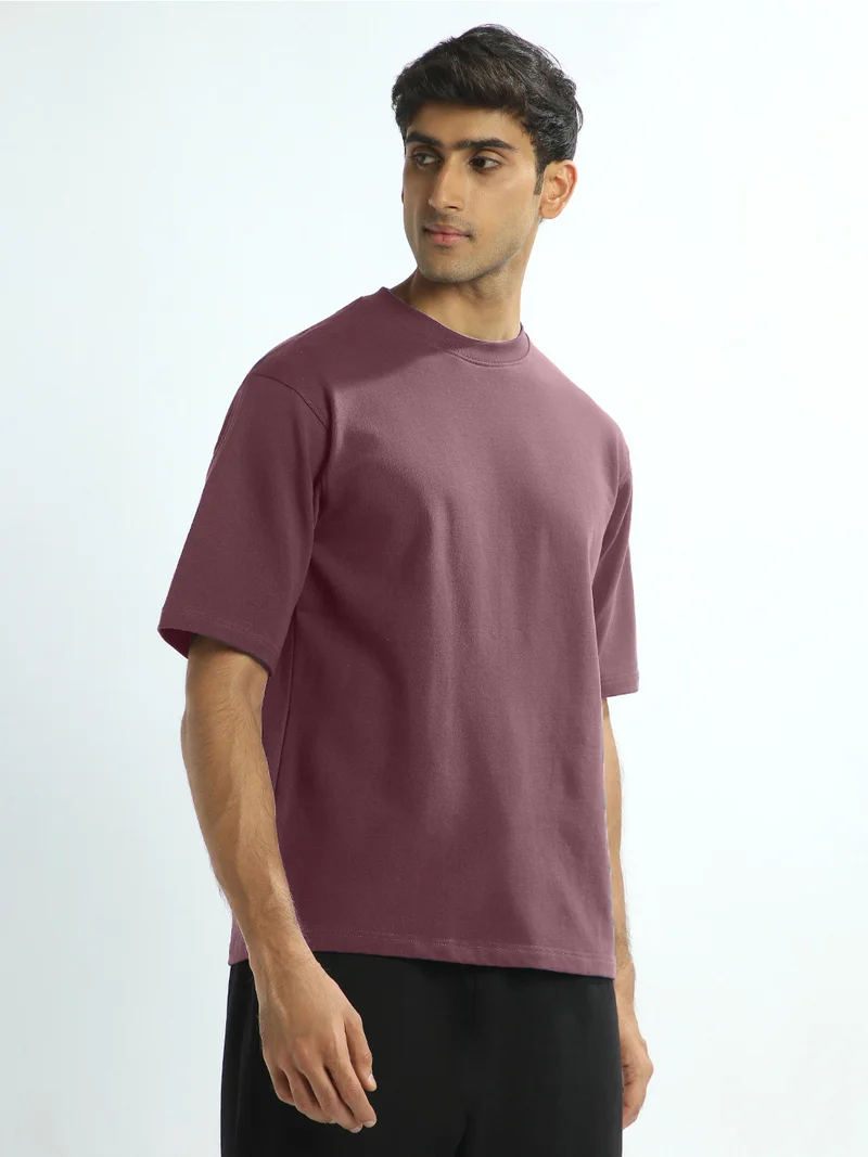 NOBERO Nobero Oversized T Shirts For Men,220 GSM Combed Cotton
