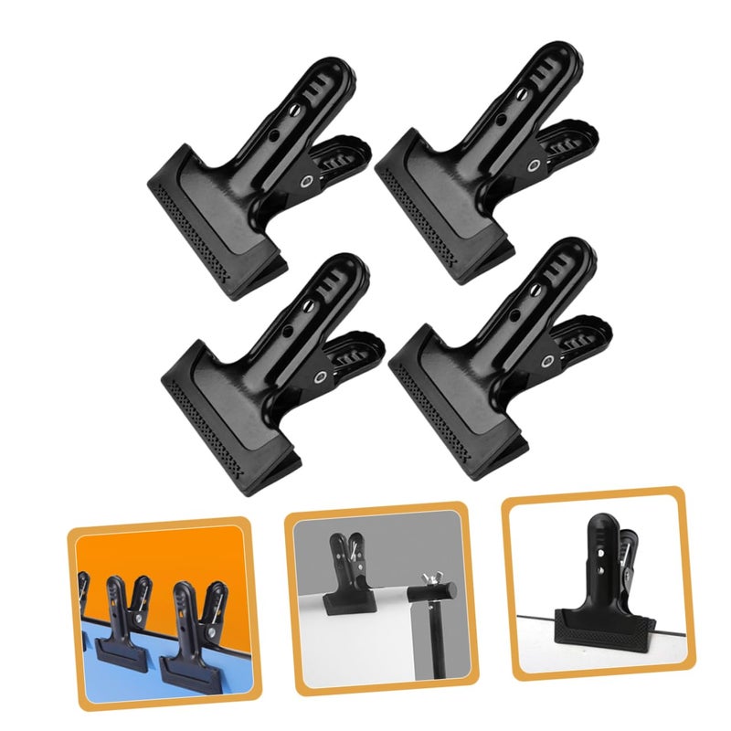 4 Pcs Heavy Duty Backdrop Clips For Stable Photography Background Cloth Support Studio DIY - Image 4