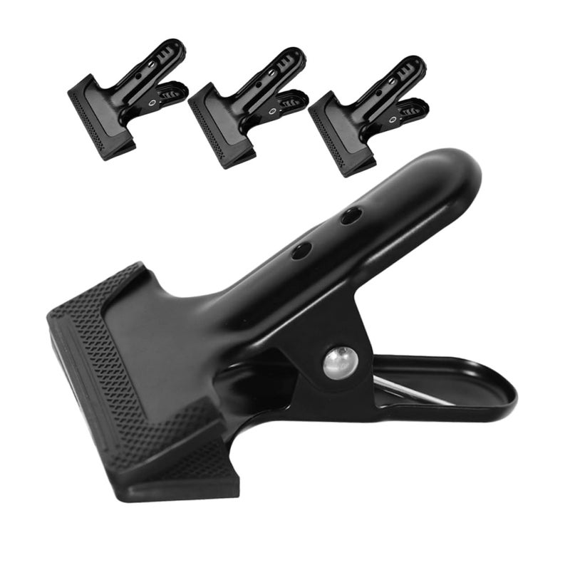 4 Pcs Heavy Duty Backdrop Clips For Stable Photography Background Cloth Support Studio DIY - Image 2