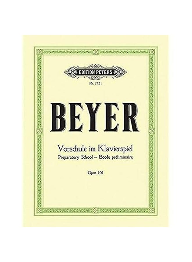 Elementary Method Op101 By BEYER Paperback