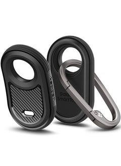 Spigen Rugged Armor for Samsung Galaxy SmartTag 2 Case Cover Keychain Smart Tag 2 Case [1 Pack] - Matte Black  - Image 1