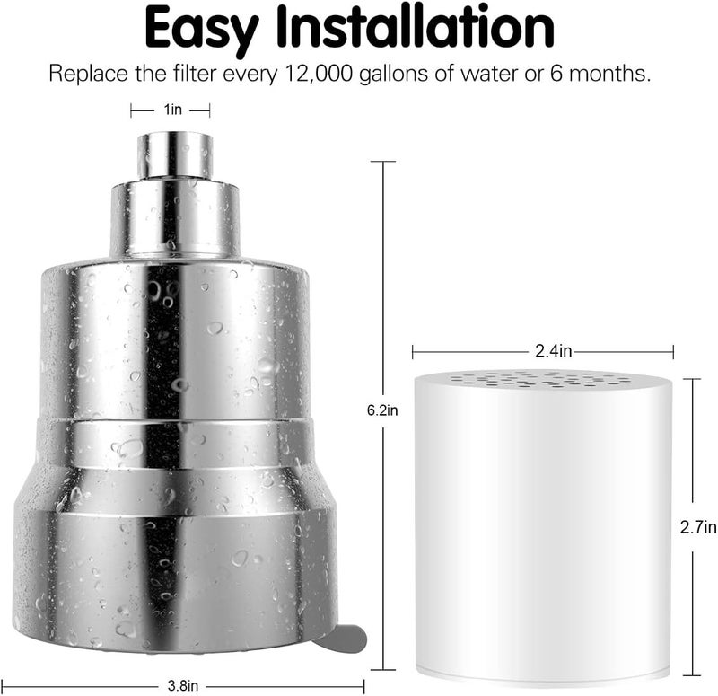 Water purifier multi-layer filter household tap water bath shower integrated shower filter - Image 5
