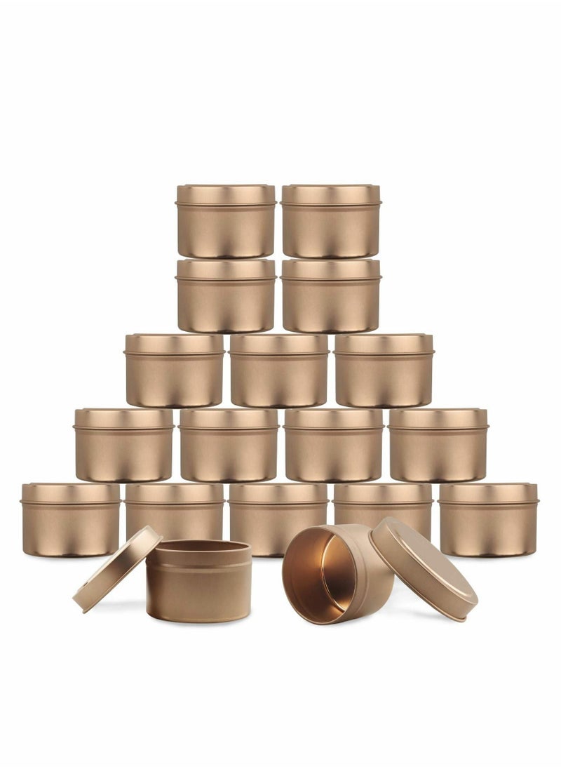 Excefore Candle Jars, Candle Tins, 5Oz Candle Making Kit, Containers Empty Tinplate Storage Candle Jars for DIY Candle Making, Candies, Gifts Treasures, Arts Crafts, Storage Candle Making Kits (12 Pcs)  - Image 1