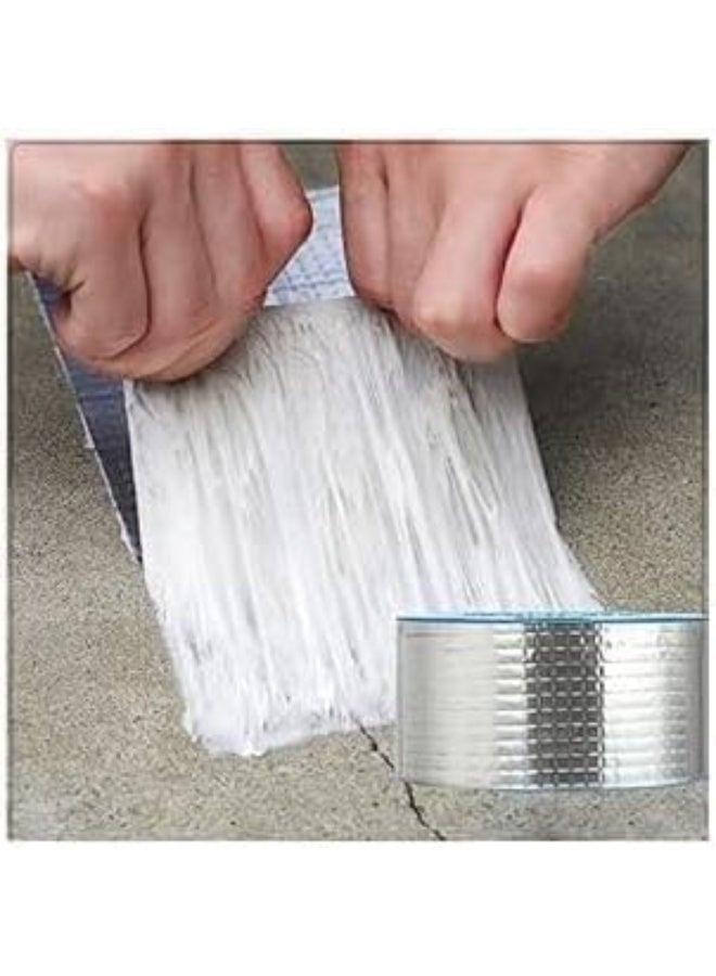 2m Waterproof Repair Tape – Heavy Duty Silver PVC Self-Adhesive Sealing Tape for Pipes, Roofs & Cracks - Image 5