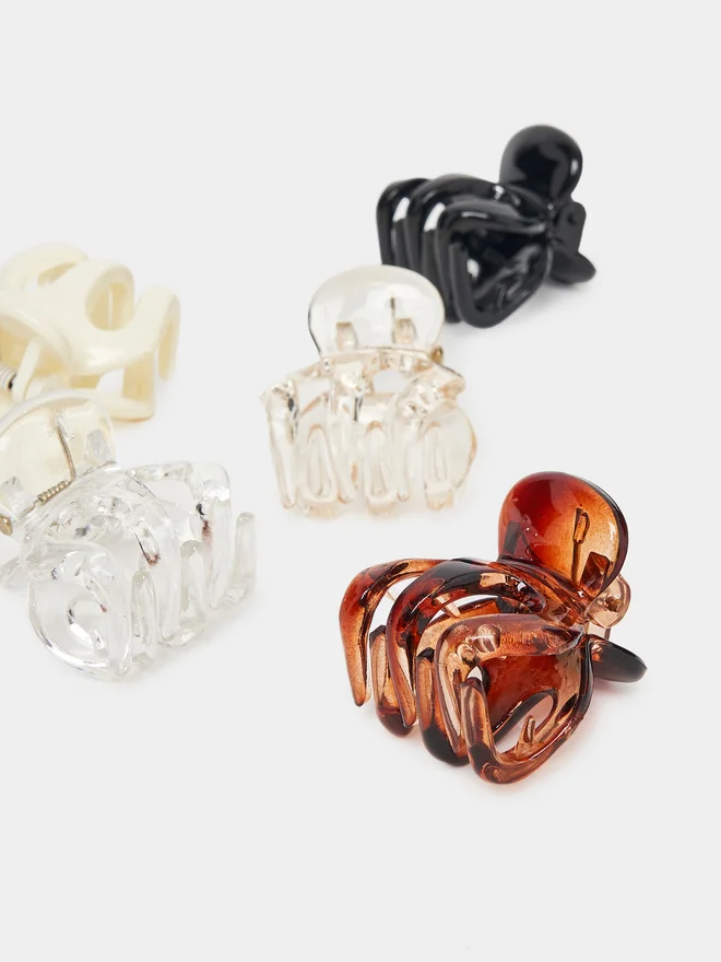Styli Styli Set of 4 - Solid Hair Clamp