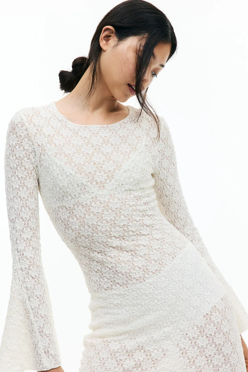 اتش اند ام فستان بوديكون من الجيرسيه