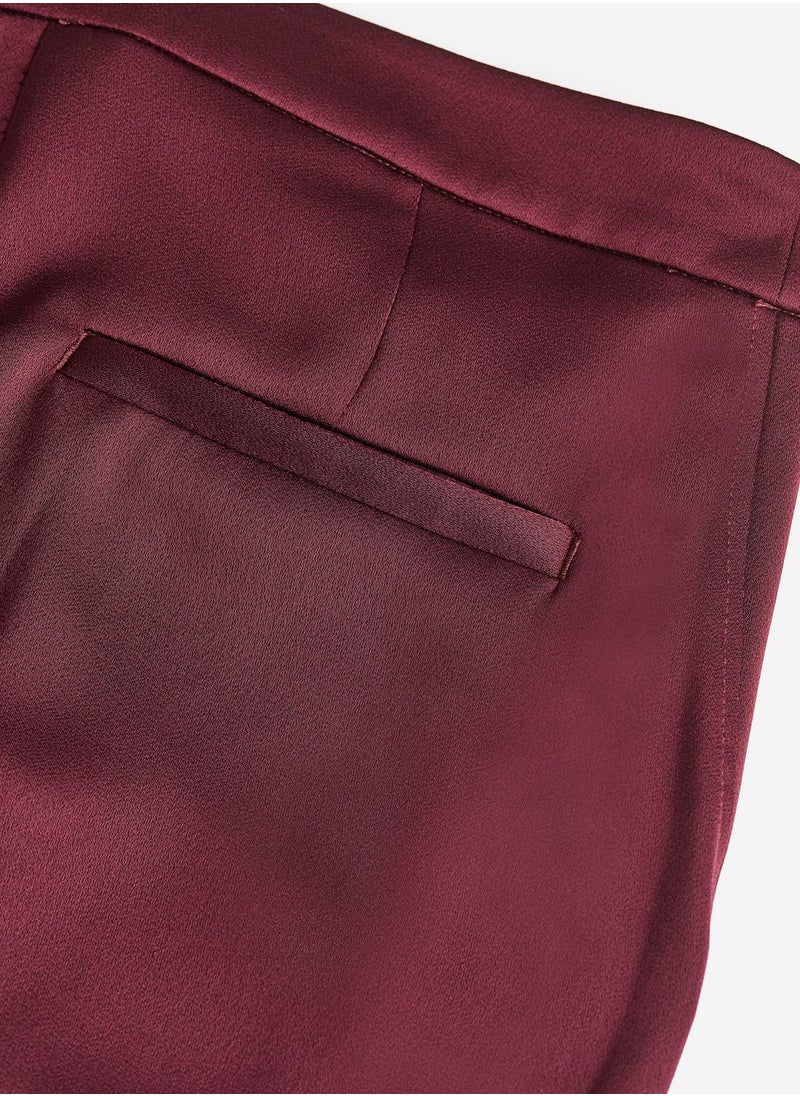 H&M - Wide Leg High Waist Pants - Image 1