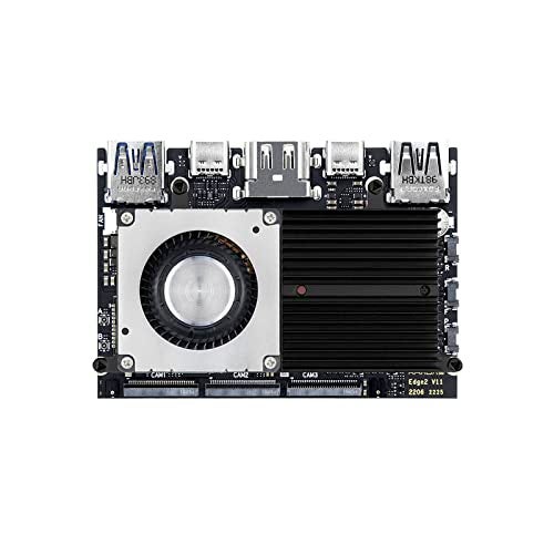 Khadas Edge2 (Edge2's Active Cooling Kit), Includes Edge Heatsink and 3705 Cooling Fan - Image 3